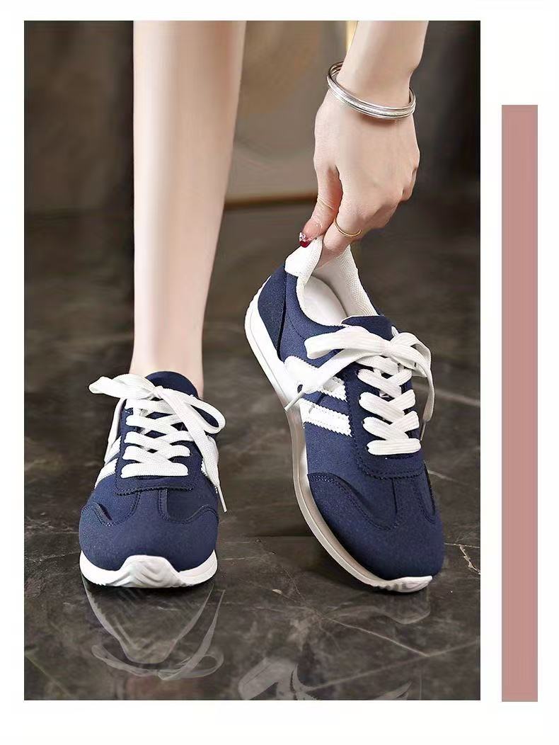 FEELING [New·Hot Sale] Size 37-43 Forrest Gump shoes canvas women's shoes sports shoes women's breathable soft sole fashion shoes casual shoes ladies running shoes