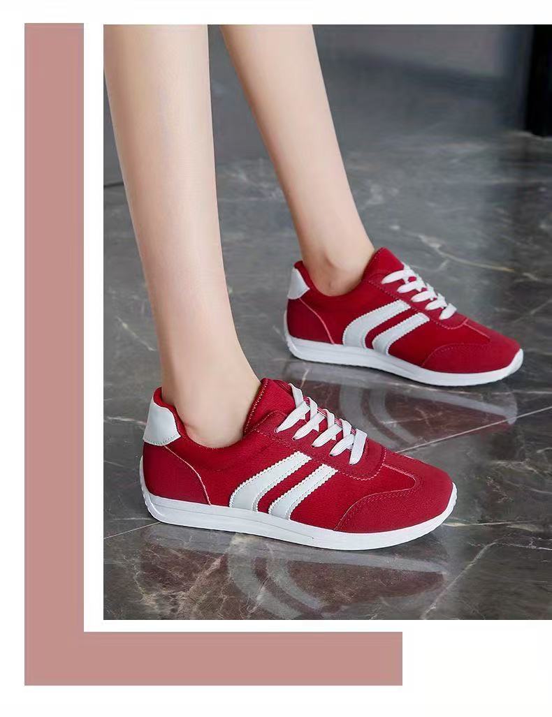 FEELING [New·Hot Sale] Size 37-43 Forrest Gump shoes canvas women's shoes sports shoes women's breathable soft sole fashion shoes casual shoes ladies running shoes