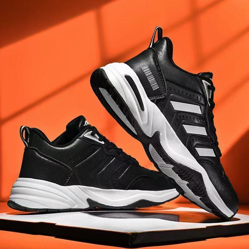 FEELING [New·Hot Sale] Super Hot Sale Men's Shoes Waterproof and Skid-proof PU Leather Men's Sports Shoes Fashion Men's Running