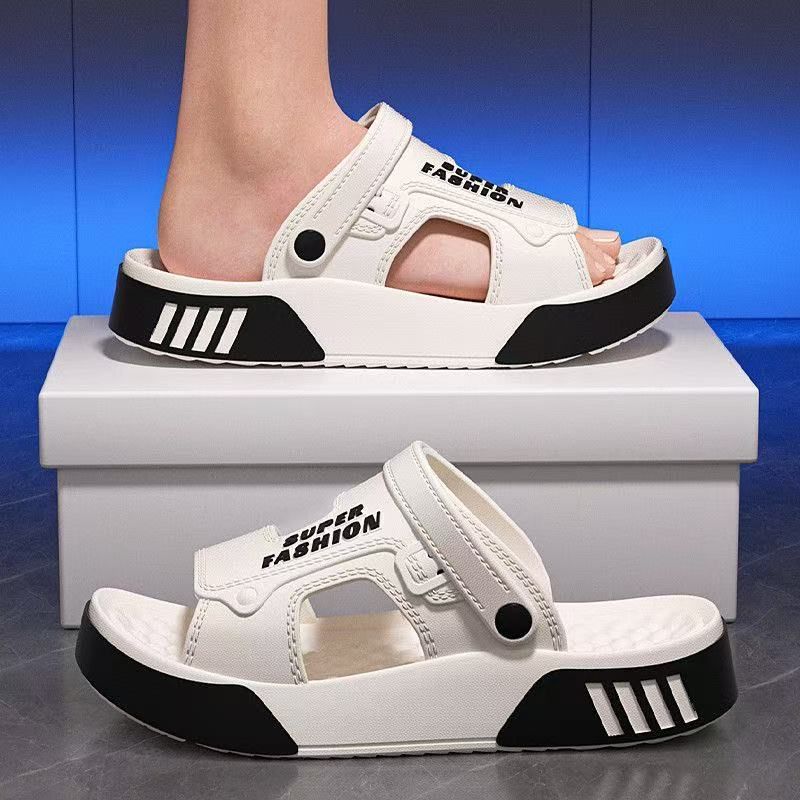 FEELING Sizes 40-45 [New Hot Selling] Men's Outdoor Sandals, Driving Shoes, Water Wading Shoes, Vacation Beach Shoes, Outdoor Dual-Purpose Sandals