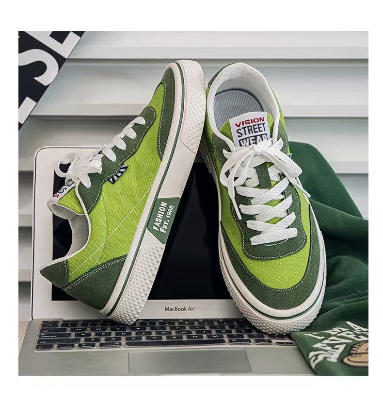 FEELING [New·Hot Sale] Size 40-48 Fashion Sports Men's Shoes Canvas Breathable Men's Shoes Trendy Sports Cas Men's Sports Shoes Men's Running Shoes