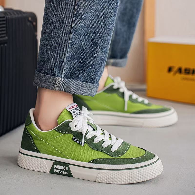 FEELING [New·Hot Sale] Size 40-48 Fashion Sports Men's Shoes Canvas Breathable Men's Shoes Trendy Sports Cas Men's Sports Shoes Men's Running Shoes