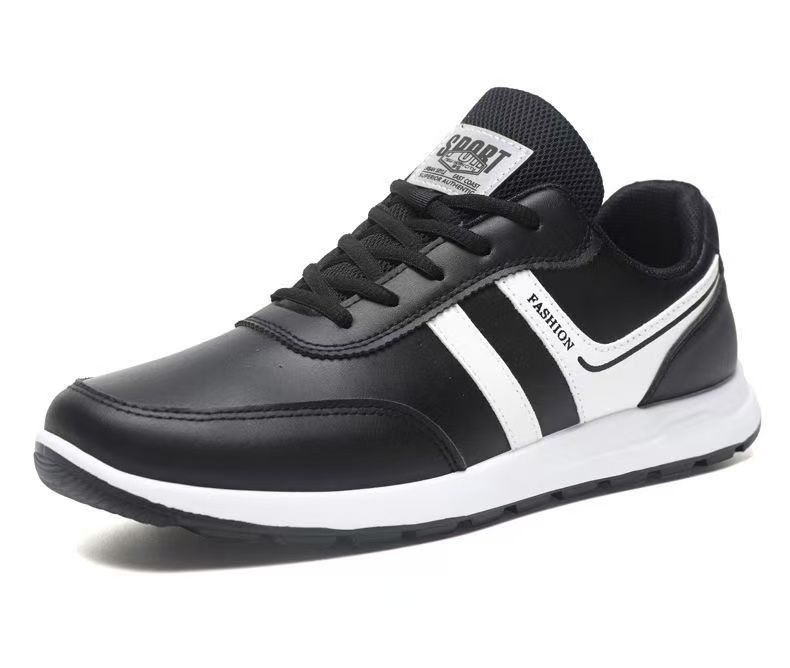 FEELING [New·Hot Sale] Hot Sale Men's Shoes Trendy Fashion Men's Sports Shoes Artificial Leather Men's Casual Shoes Breathable D Men's Running Shoes