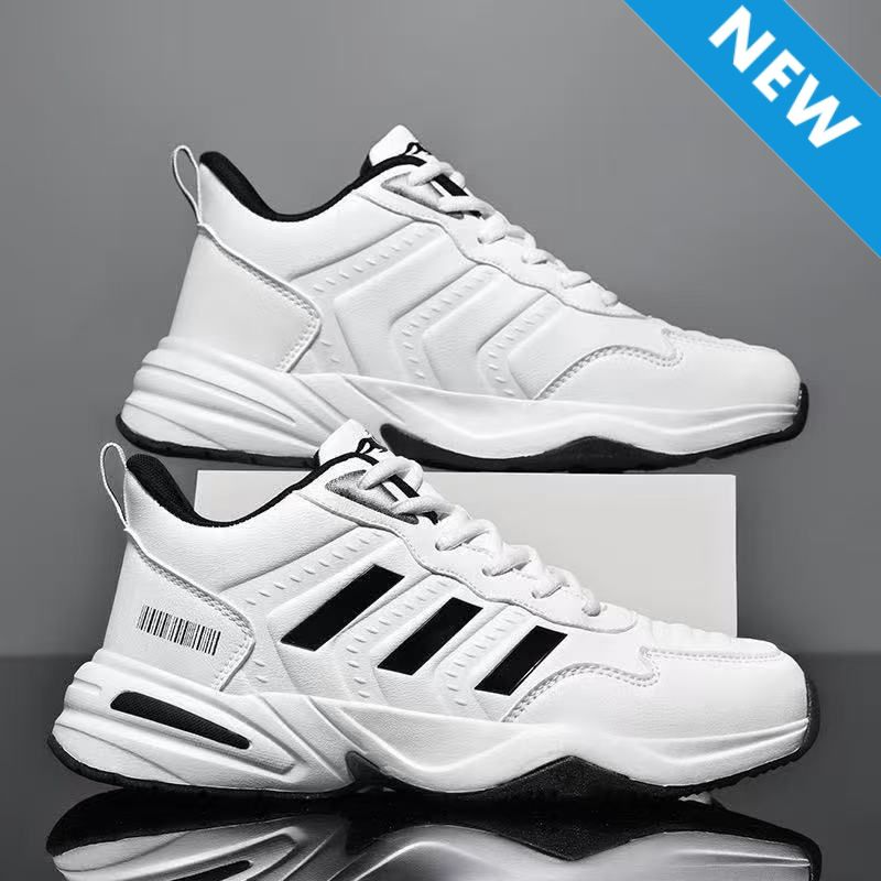 FEELING [New·Hot Sale] Super Hot Sale Men's Shoes Waterproof and Skid-proof PU Leather Men's Sports Shoes Fashion Men's Running