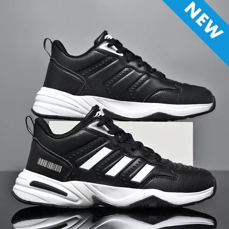 FEELING [New·Hot Sale] Super Hot Sale Men's Shoes Waterproof and Skid-proof PU Leather Men's Sports Shoes Fashion Men's Running