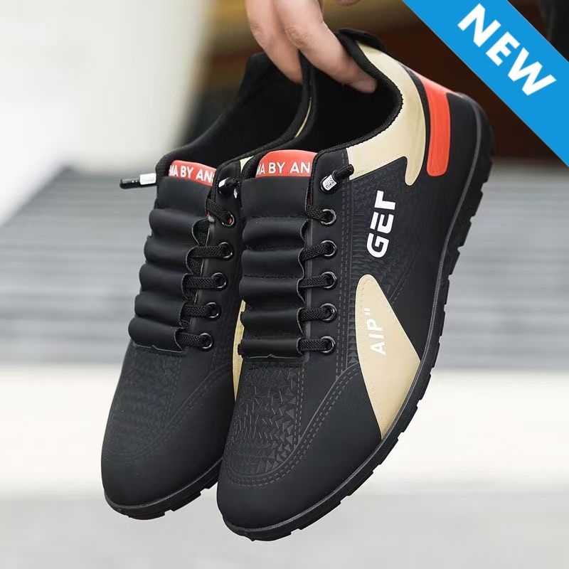 FEELING [New·Hot Sale] Size 40-47 Men's Shoes Forrest Gump Shoes Sports Shoes Men's Fashion Running Shoes PU Leather Sports Casual Shoes