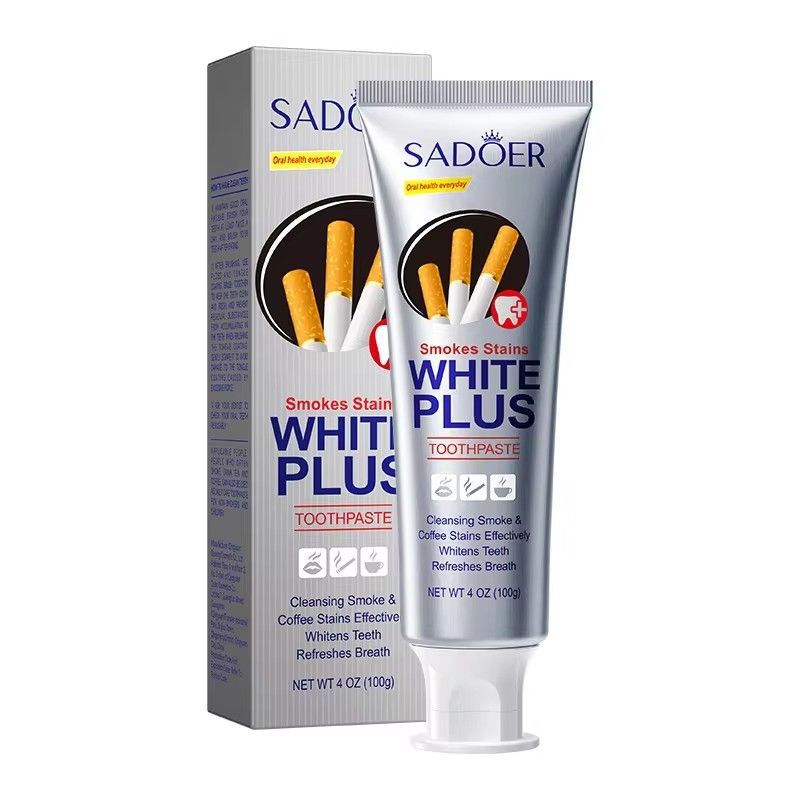 100g Whitening Toothpaste Brightening & Stain Removing Tobacco Stains and Yellow Protect Gums Fresh Breath Whitening Teeth Care