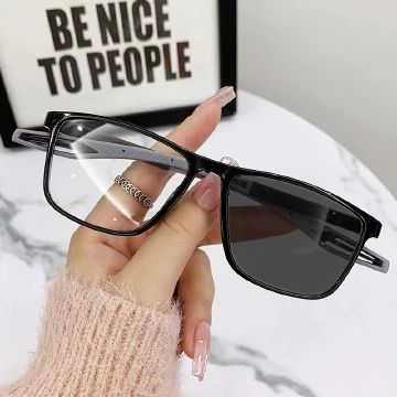 Fashion TR90 Reading Glasses for Men Spring Leg Sports Presbyopia Glasses Anti Blue Light Glasses    0 degree