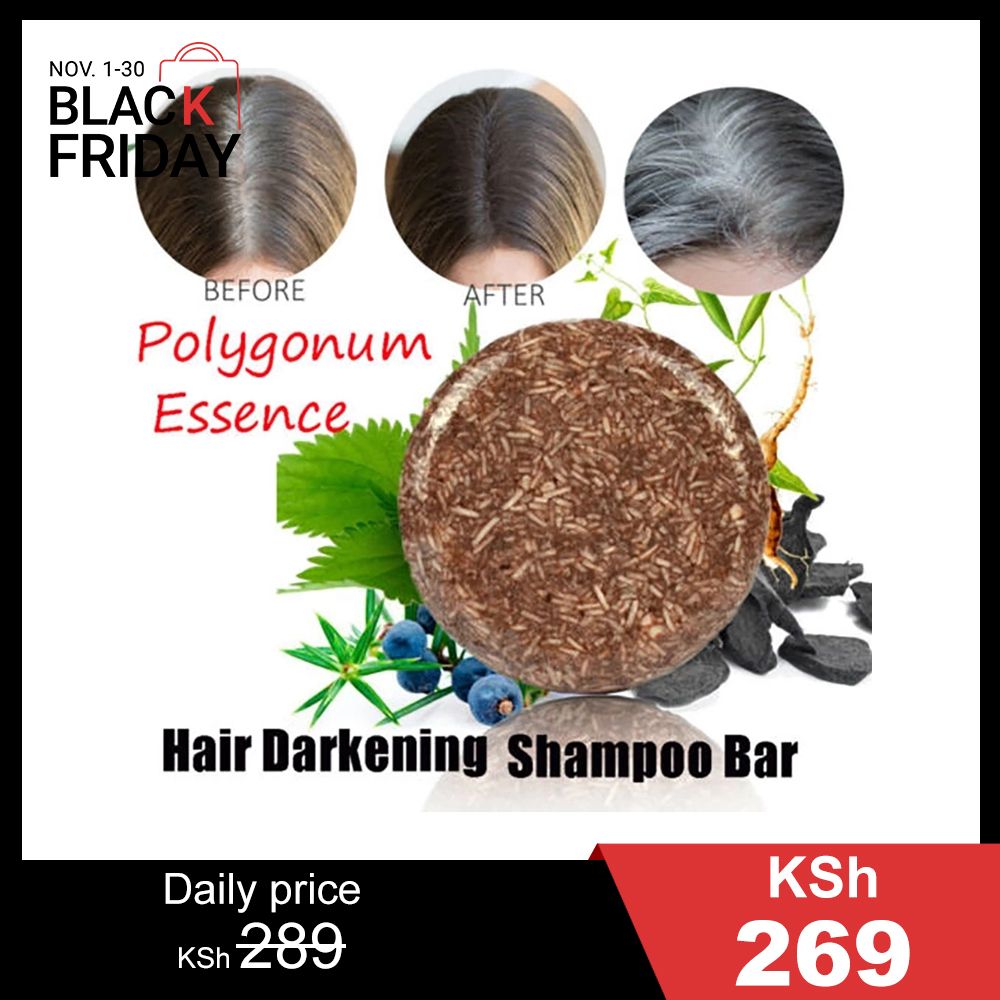 Hair Shampoo Polygonum Essence Hair Darkening Shampoo Soap Natural Organic Hair Shampoo Gray Hair Reverse Hair Cleansing