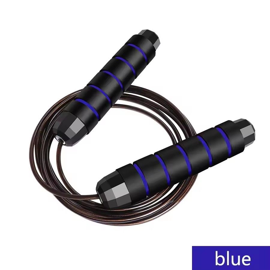 1PC Jump Rope Steel Wire Skipping Exercise Adjustable Jumping Fitness Workout Training Home Sport Equipment Tangle-Free