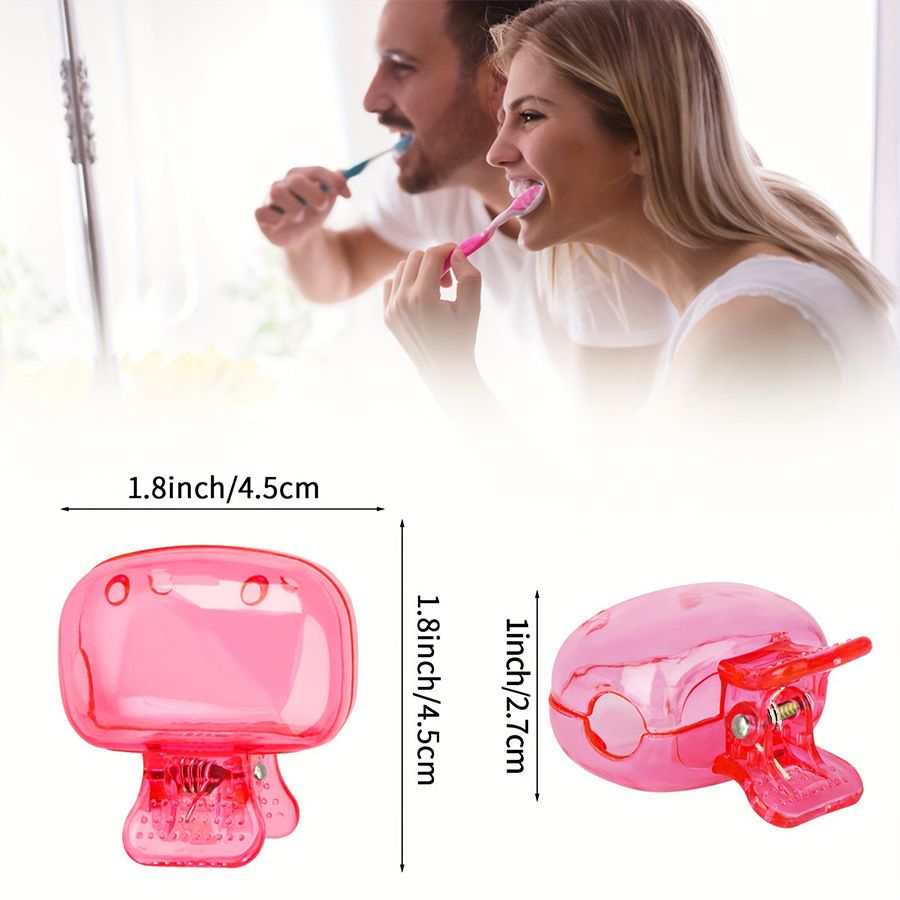 5Pcs/Pack Portable Toothbrush Protector Toothbrush Head Covers Storage Box Toothbrush Protector Case, Essential Bathroom Accessories for Home & Travel