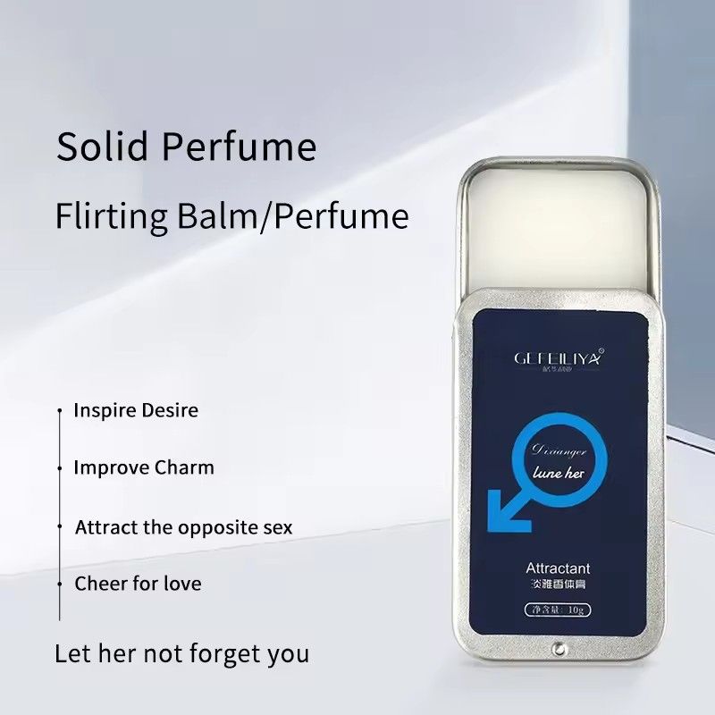 Refreshing Long Lasting Solid Perfume - Pheromone Solid Balm For Women And Men - Enhance Your Charm For Dating And Daily Life