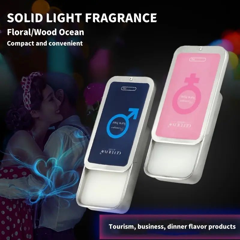 Refreshing Long Lasting Solid Perfume - Pheromone Solid Balm For Women And Men - Enhance Your Charm For Dating And Daily Life