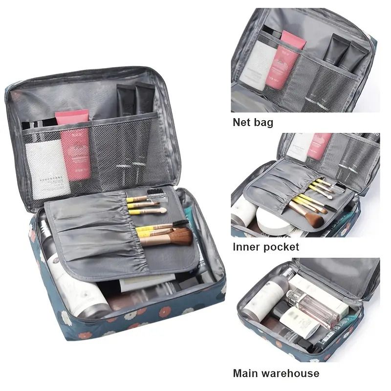 New Arrival Multifunctional Women Outdoor Storage Bag Toiletries Organize Cosmetic Bag Portable Waterproof Female Travel Make Up Cases