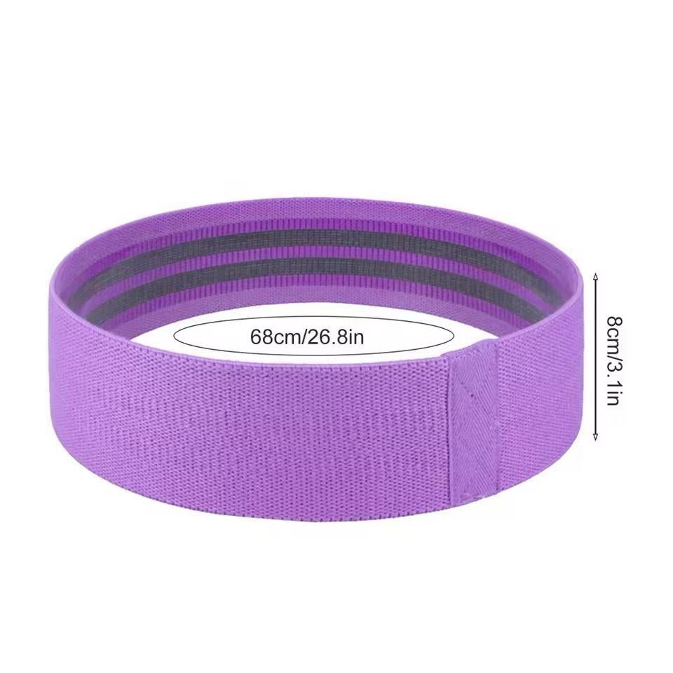 3Pcs Resistance Band Women Glutes Hip Building Booty Band Yoga Workout Legs Thighs Elastic Exercise Band Home Fitness Equipment