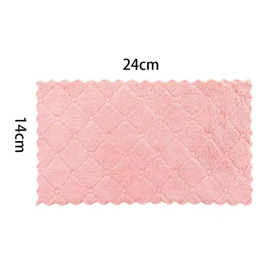 5pcs Super Absorbent Microfiber Kitchen Dish Cloth High-efficiency Tableware Household Cleaning Towel Kitchen Tools Gadgets