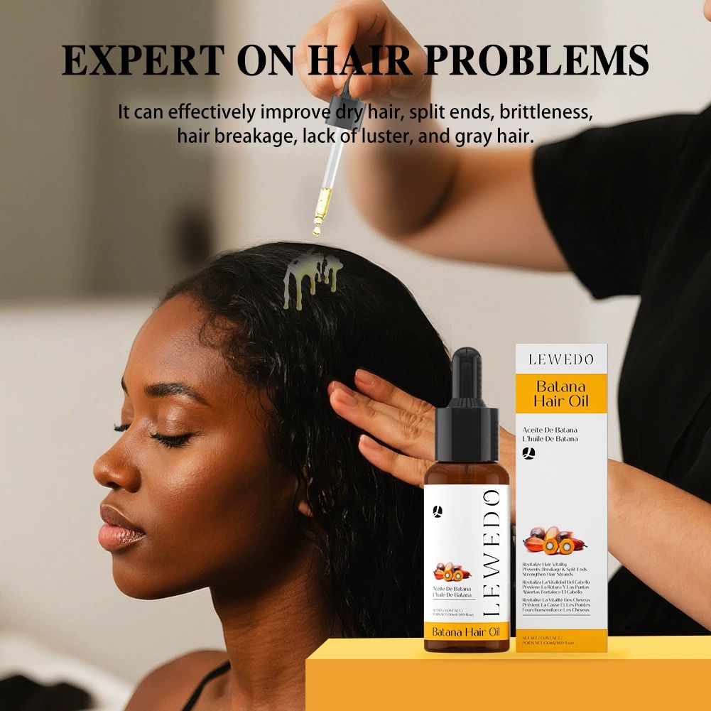 Fast Hair Growth Oil + Cream Africa Crazy Traction Alopecia batana Hair Mask Anti Hair Break Hair Strengthener Hair Loss Treatment Spray Upgrade to the larger-capacity version