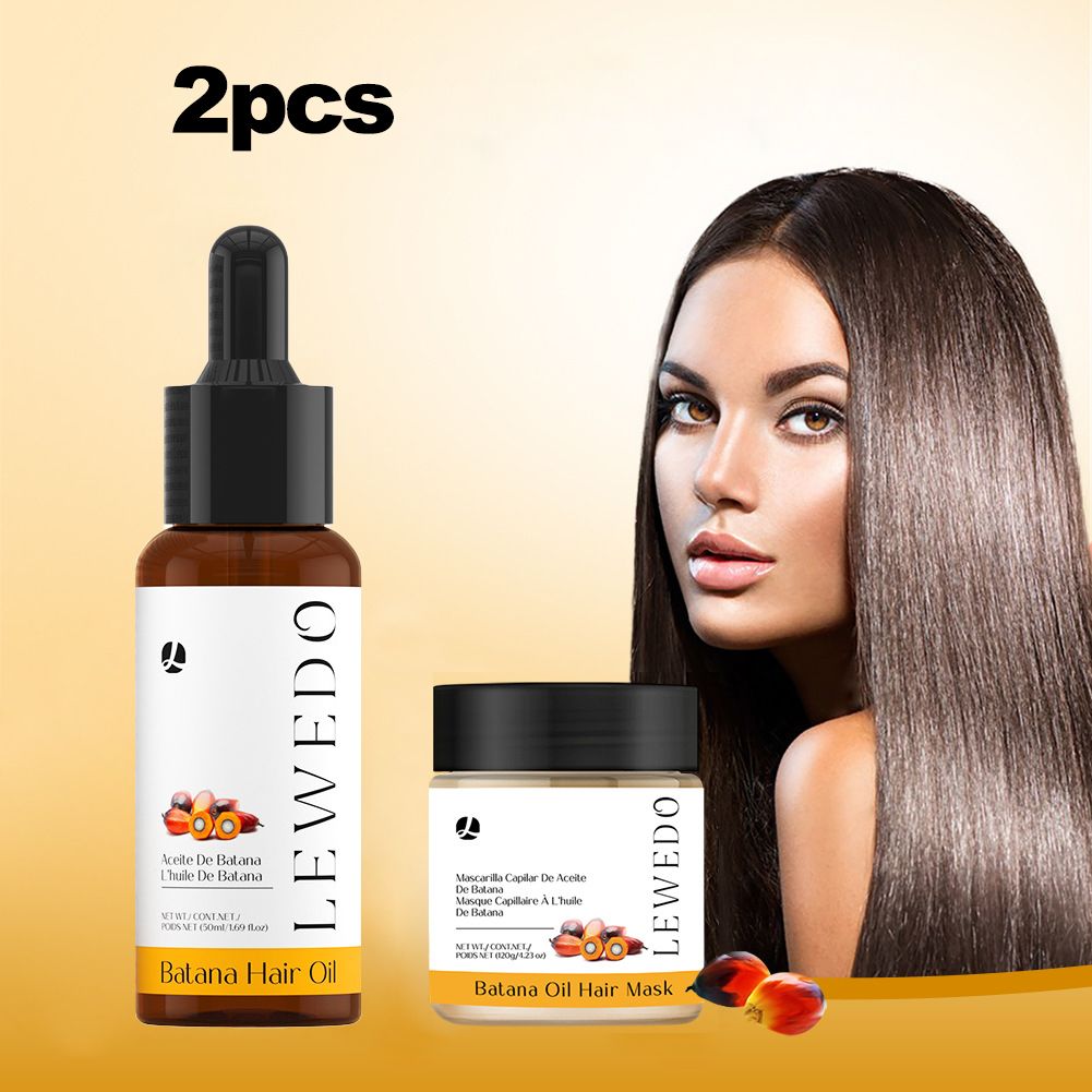 Fast Hair Growth Oil + Cream Africa Crazy Traction Alopecia batana Hair Mask Anti Hair Break Hair Strengthener Hair Loss Treatment Spray Upgrade to the larger-capacity version
