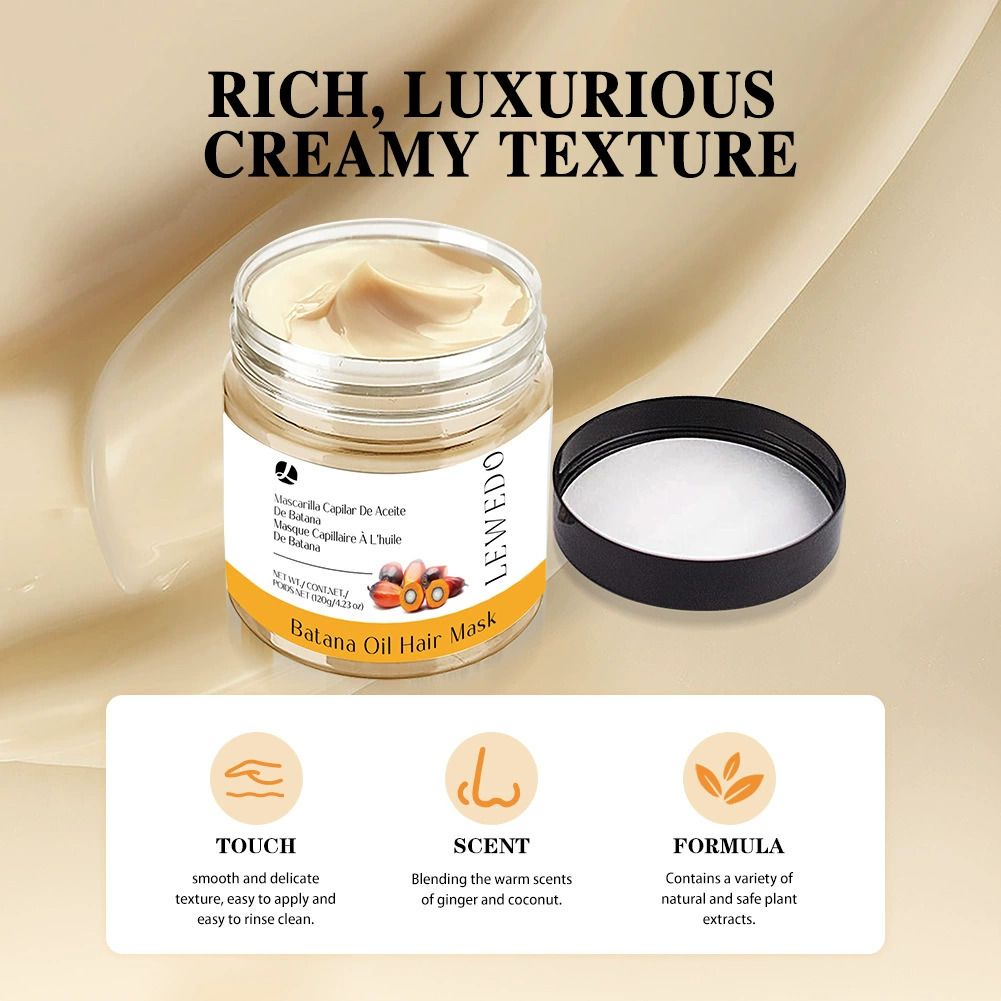 Fast Hair Growth Oil + Cream Africa Crazy Traction Alopecia batana Hair Mask Anti Hair Break Hair Strengthener Hair Loss Treatment Spray Upgrade to the larger-capacity version