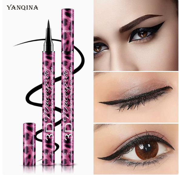 Liquid Eyeliner Pencil 4D Waterproof Mascara Set Cosmetics Eye Liner Thick Curling Mascara Eyebrow Pencil Eyes Makeup