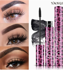 Liquid Eyeliner Pencil 4D Waterproof Mascara Set Cosmetics Eye Liner Thick Curling Mascara Eyebrow Pencil Eyes Makeup