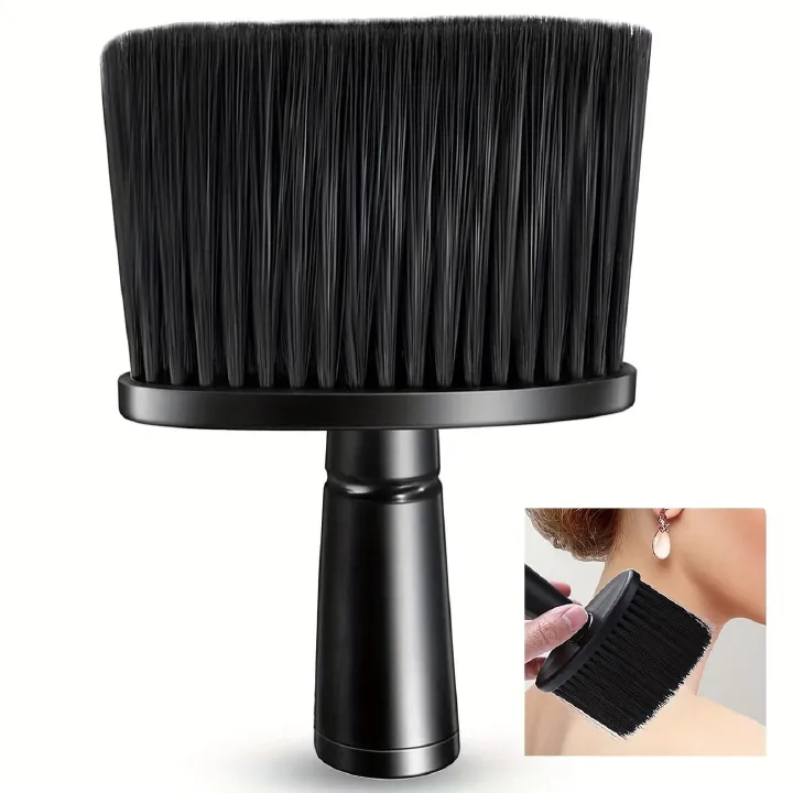 1Pc Barber Brush Neck Duster Brush Hair Cutting Brush Soft Barber Neck Duster Hair Cleaning Dusting Brush Barber Supplies for Brushing off Hair Around Neckline and Ears