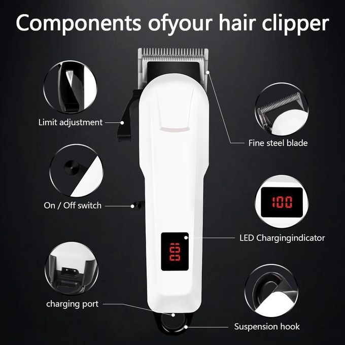 Men's Hair Clipper Professional Barber Kit, Vintage Electric Shaver for Men, Suitable for Personal Salon Stylist Use, Perfect Father's Day Gift