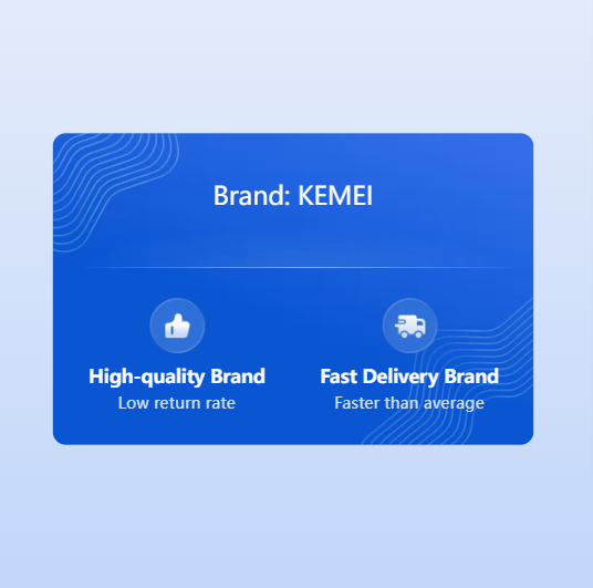 KEMEI Electric Hair Clipper KM-2299 Cross-border Electric Pusher USB Oil Head Carving Scissor Barber Shop Trimmer