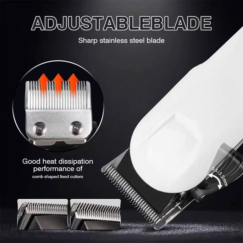 Men's Hair Clipper Professional Barber Kit, Vintage Electric Shaver for Men, Suitable for Personal Salon Stylist Use, Perfect Father's Day Gift