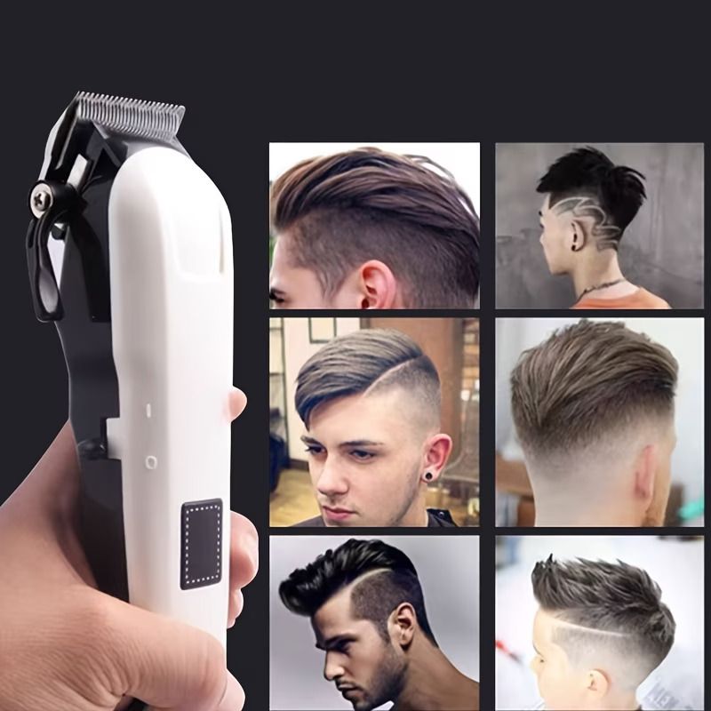 Men's Hair Clipper Professional Barber Kit, Vintage Electric Shaver for Men, Suitable for Personal Salon Stylist Use, Perfect Father's Day Gift