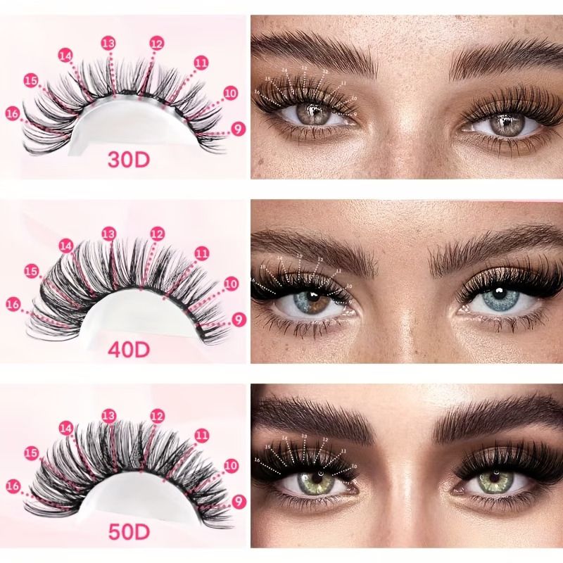 640pcs Eyelash Extension Kit, Containing Individual Lash Clusters with Mixed Lengths of 9-16 Mm, Available in 30D, 40D, And 50D Curl Types. This Eyelash Kit Includes, Sealant, And a Brush.