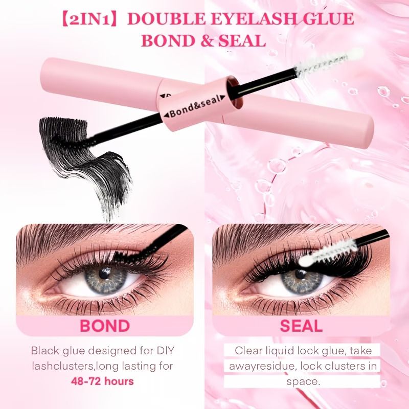 640pcs Eyelash Extension Kit, Containing Individual Lash Clusters with Mixed Lengths of 9-16 Mm, Available in 30D, 40D, And 50D Curl Types. This Eyelash Kit Includes, Sealant, And a Brush.