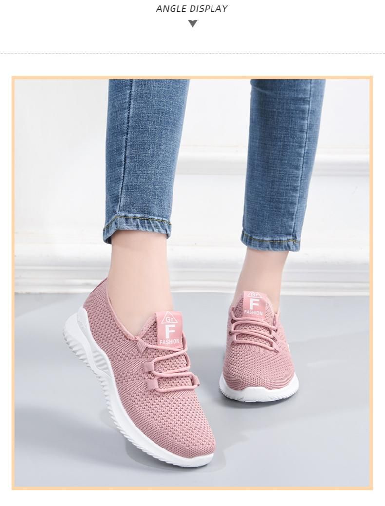 Women's shoes casual sports shoes Mother gym shoes running shoes ladies' shoes girls fashion athletic shoes students shoes sneaker