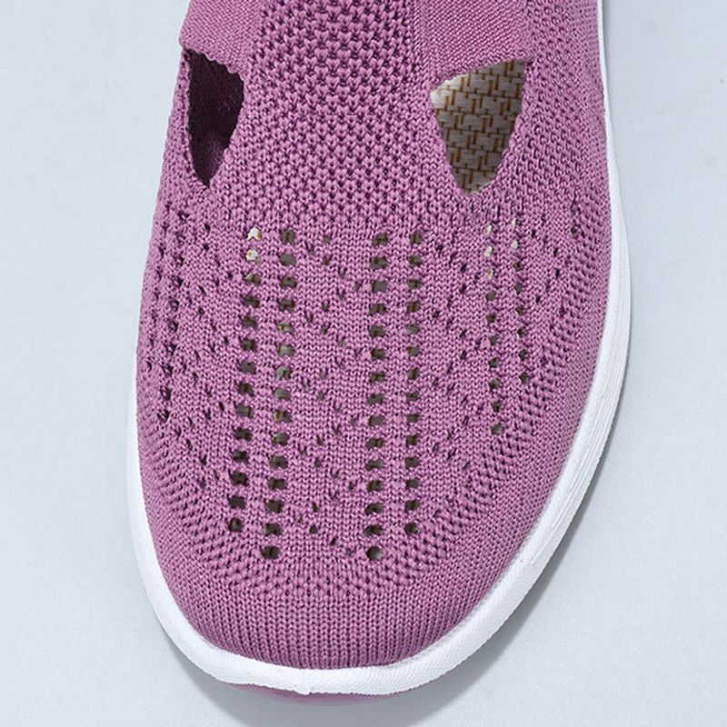 Size 38-42 Women's running shoes single shoes ladies' soft soled casual shoes girls' athletic mesh shoes students Yoga shoes driving shoes Mom gym shoes sneaker