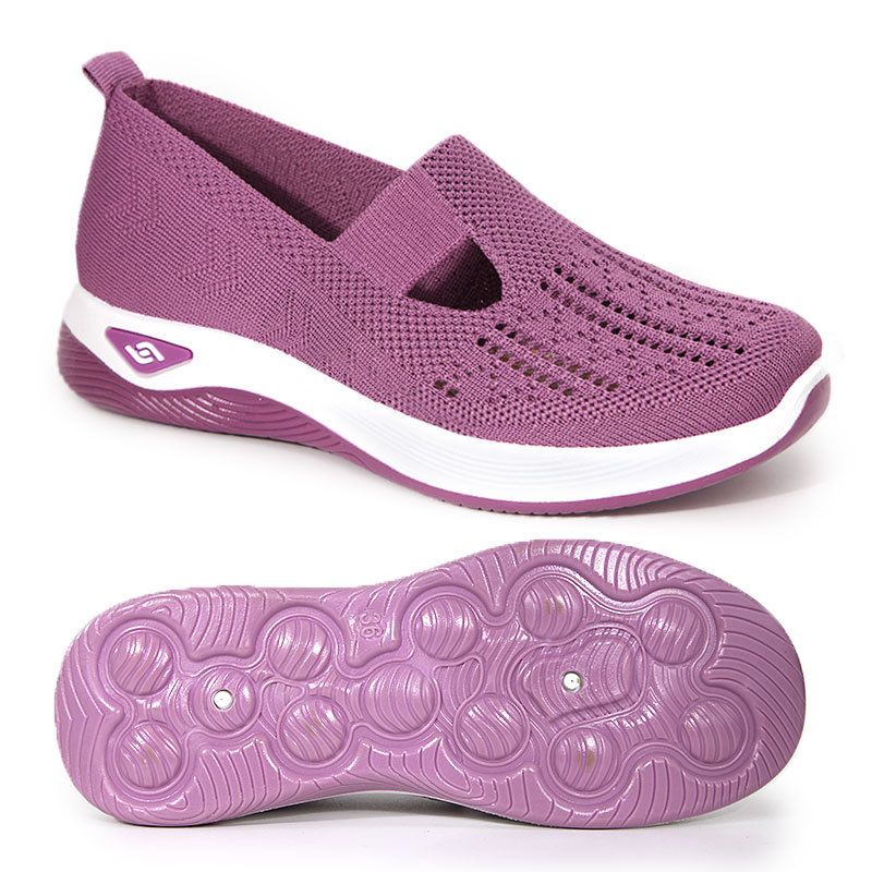 Size 38-42 Women's running shoes single shoes ladies' soft soled casual shoes girls' athletic mesh shoes students Yoga shoes driving shoes Mom gym shoes sneaker