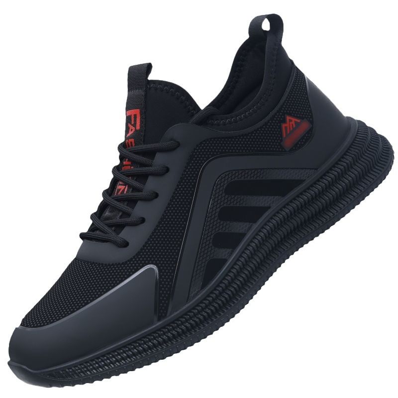 Men's shoes mesh sneakers casual shoes flying wove athletic shoes Daddy's driving shoes Student's running shoes Boy's sports shoes
