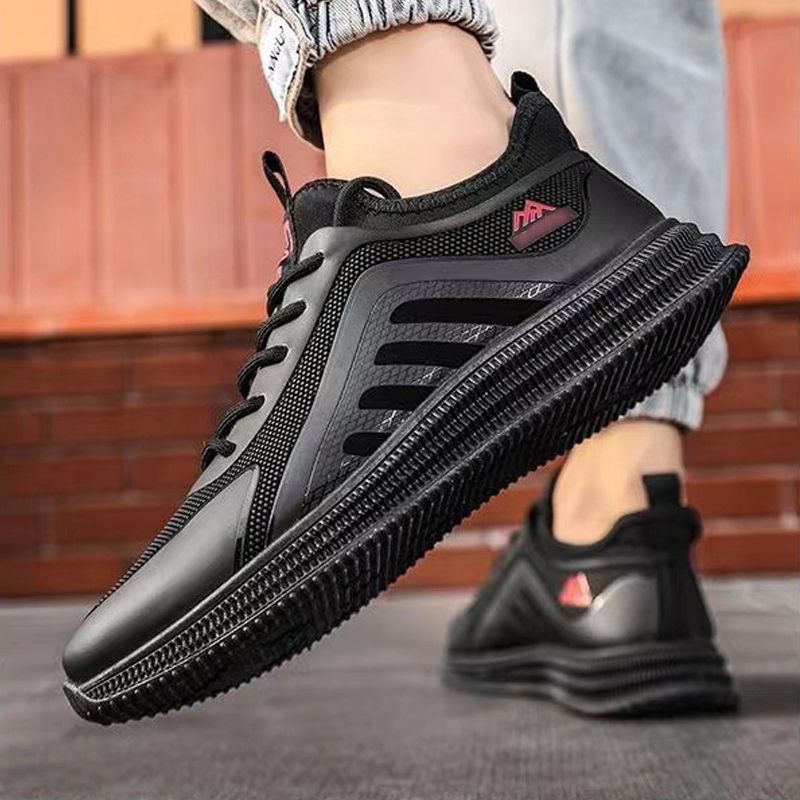 Men's shoes mesh sneakers casual shoes flying wove athletic shoes Daddy's driving shoes Student's running shoes Boy's sports shoes