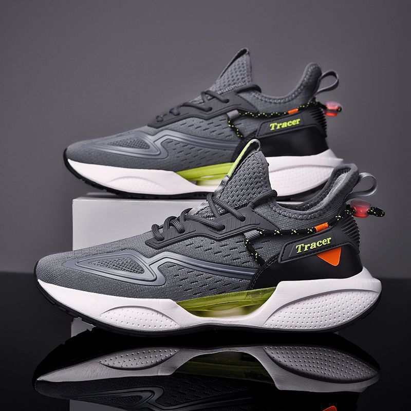 Men's shoes mesh sneakers casual shoes boy's sports shoes flying wove athletic shoes Daddy's driving shoes Student's running shoes