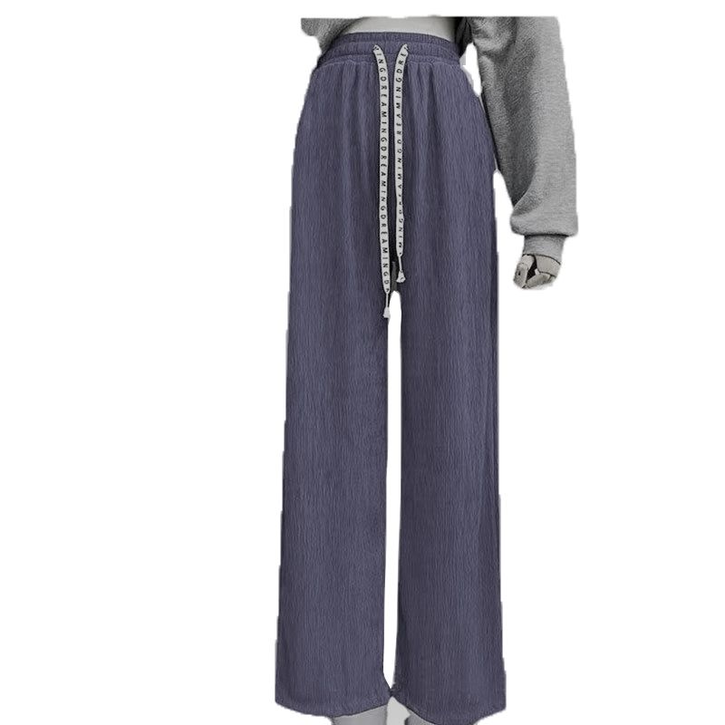 Thor Summer women's clothes thin pants students clothing girls loose straight leg sweatpants trousers ladise long casual sports pants