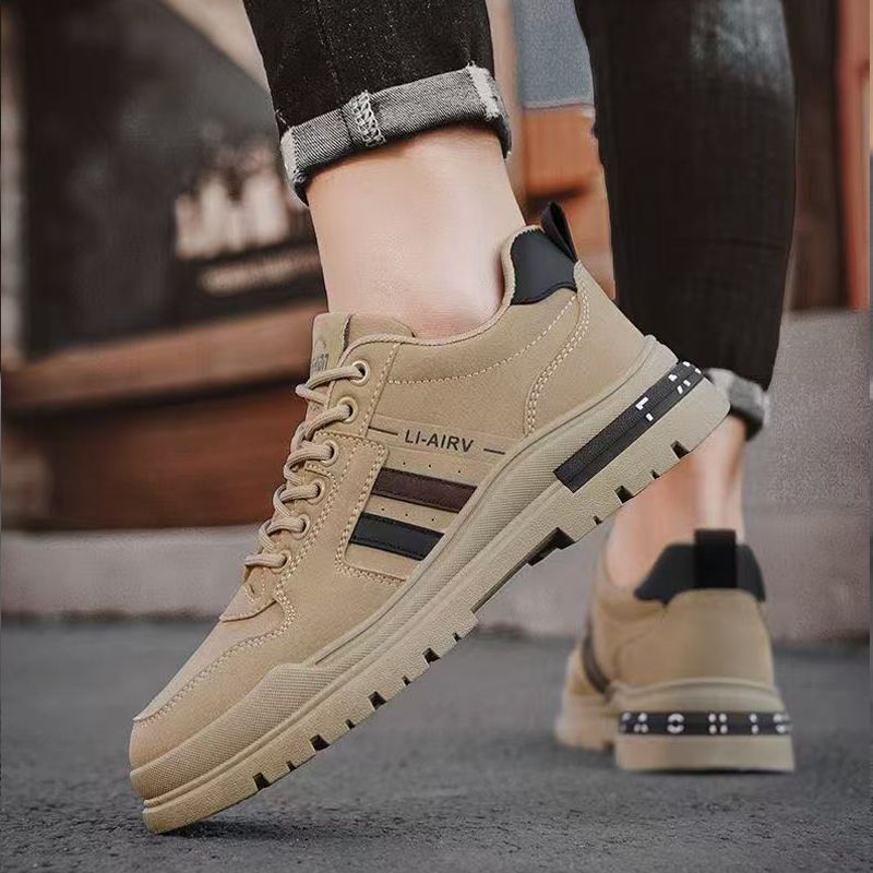 Thor size 41-44 Men's moccasins shoes boys single shoes students  PU artificial leather driving shoes Daddy sneakers work shoes