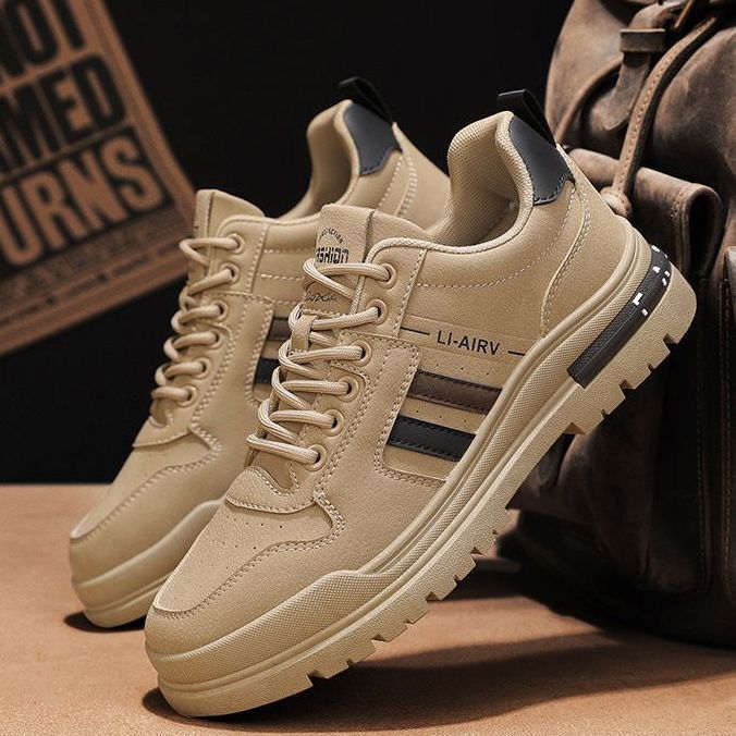 Thor size 41-44 Men's moccasins shoes boys single shoes students  PU artificial leather driving shoes Daddy sneakers work shoes
