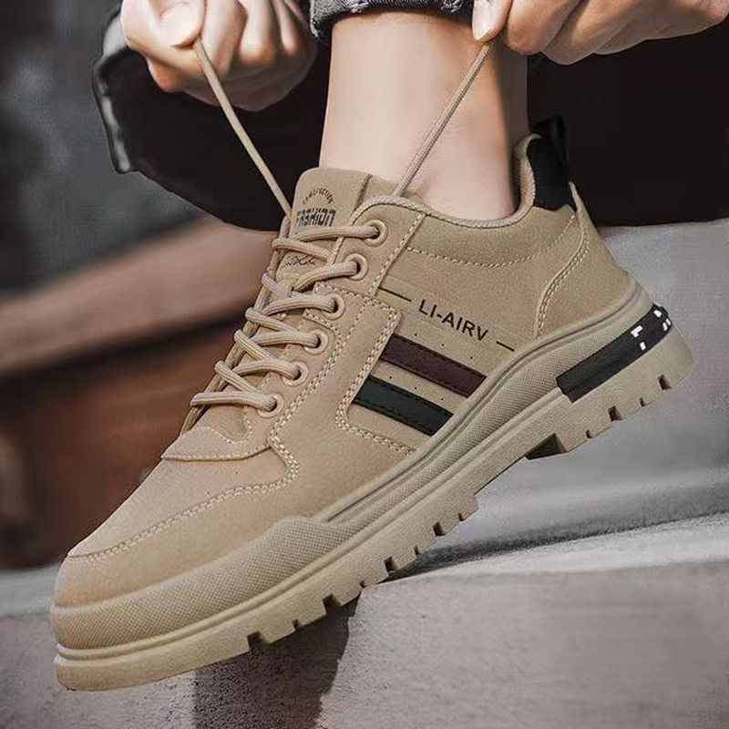 Thor size 41-44 Men's moccasins shoes boys single shoes students  PU artificial leather driving shoes Daddy sneakers work shoes