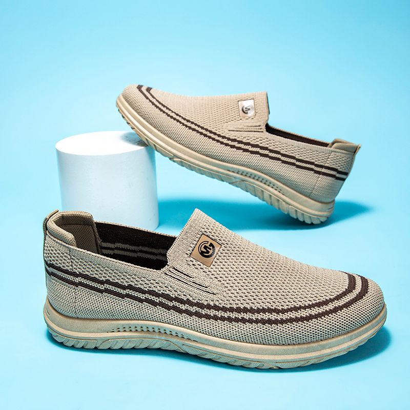 Thor size 41-45 Men's shoes mesh casual shoes boy's sports shoes Student's running shoes flying wove athletic shoes Daddy's driving shoes sneakers