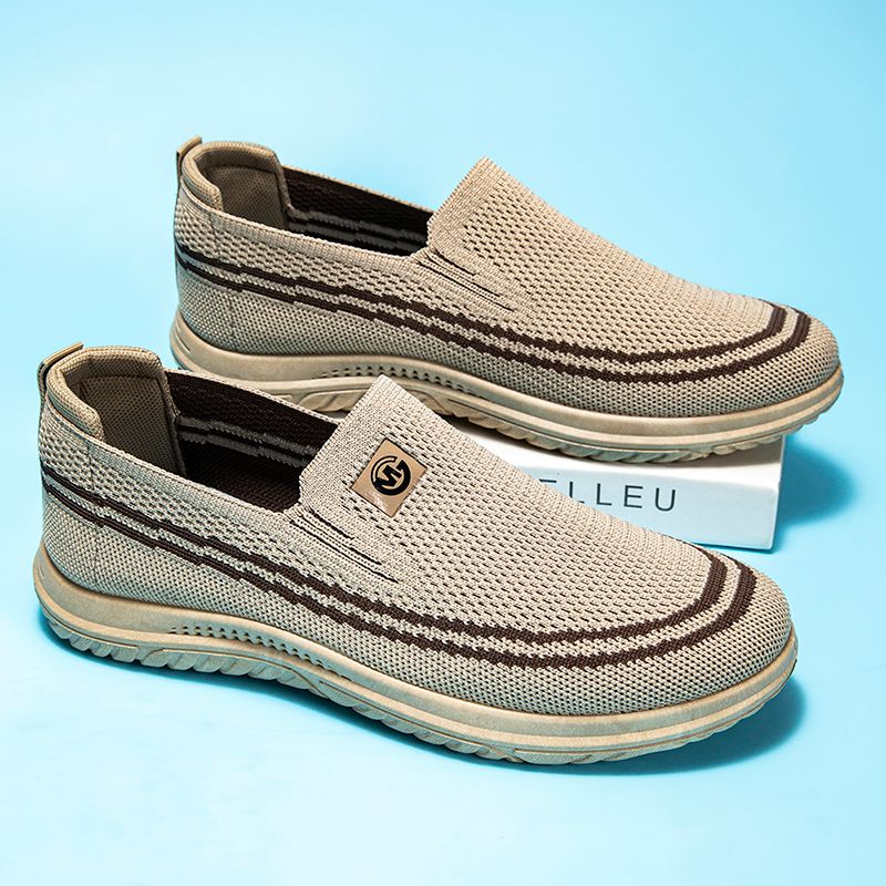 Thor size 41-45 Men's shoes mesh casual shoes boy's sports shoes Student's running shoes flying wove athletic shoes Daddy's driving shoes sneakers