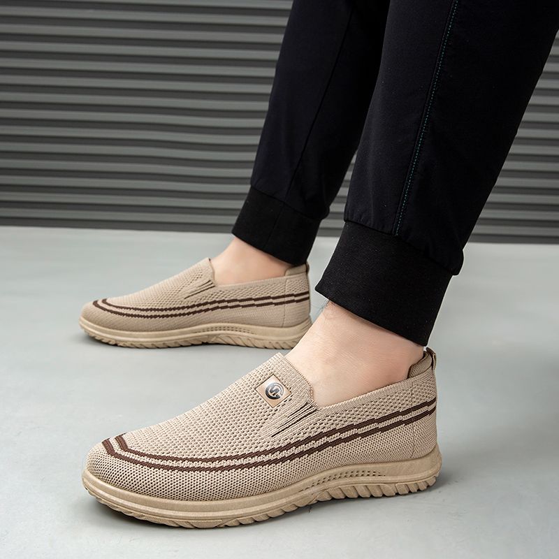 Thor size 41-45 Men's shoes mesh casual shoes boy's sports shoes Student's running shoes flying wove athletic shoes Daddy's driving shoes sneakers
