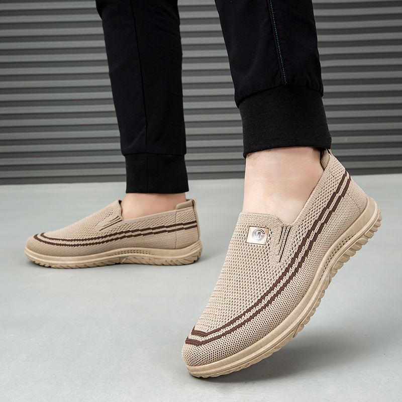 Thor size 41-45 Men's shoes mesh casual shoes boy's sports shoes Student's running shoes flying wove athletic shoes Daddy's driving shoes sneakers