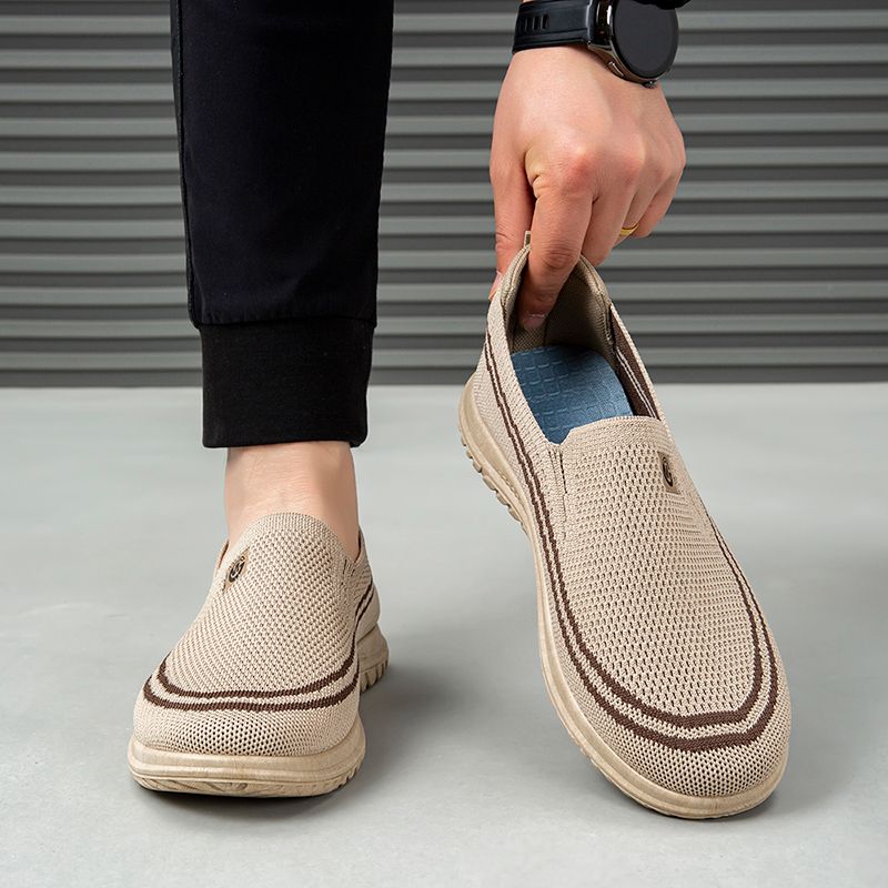 Thor size 41-45 Men's shoes mesh casual shoes boy's sports shoes Student's running shoes flying wove athletic shoes Daddy's driving shoes sneakers