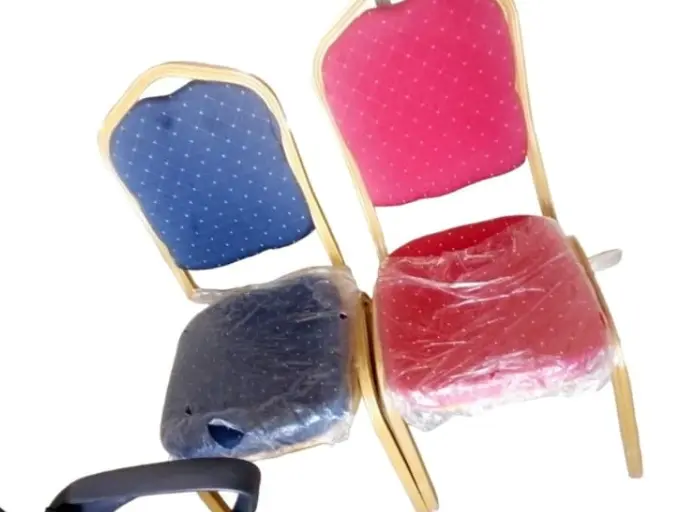 1Pc Classy Banquet Chair For Restaurants, Churches, Conference Halls Dinning Sitting Living Room Durable Strong Chairs