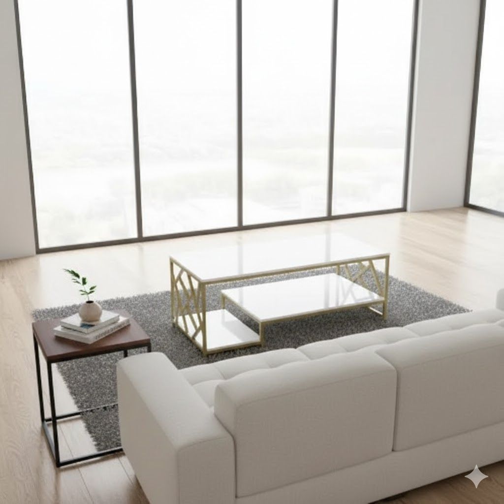 【PROMOTION!】Zippy Elegant Coffee Table Furniture High Quality Durable Classic Sitting Room Coffee Tables