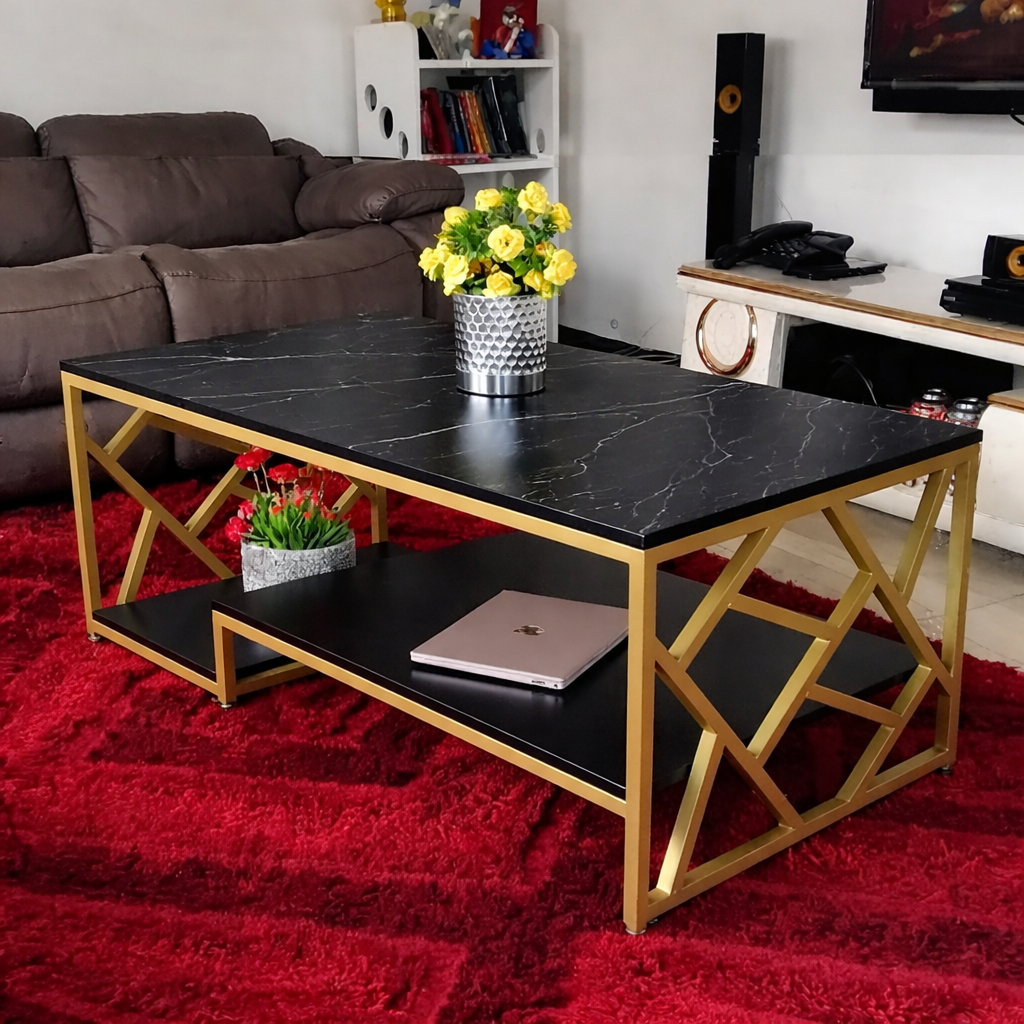 【PROMOTION!】Zippy Elegant Coffee Table Furniture High Quality Durable Classic Sitting Room Coffee Tables